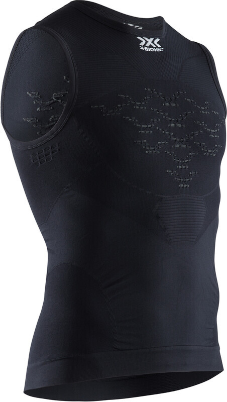 X-BIONIC Energizer MK3 LT Tri Top Singlet Heren, black melange