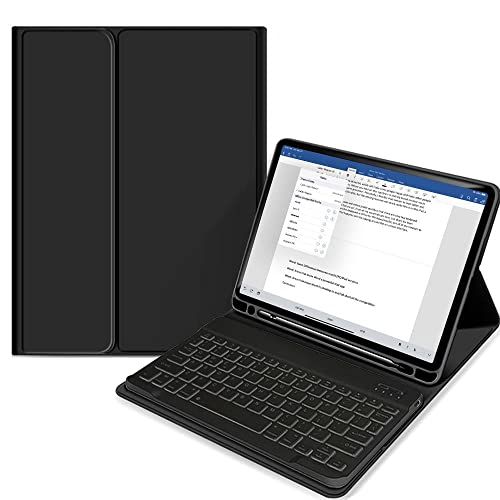 Tech-Protect SC Pen Keyboard - magnetische hoes met toetsenbord, cover met standaard, Auto Sleep/Wake Up beschermhoes | compatibel met iPad 10.9 2022 | zwart