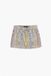 Desigual Minirok voor vrouwen Lacroix Paars XL