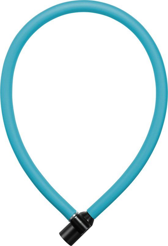 AXA Resolute 6/60 Kabelslot - Licht blauw - 60 cm - Kinderfiets