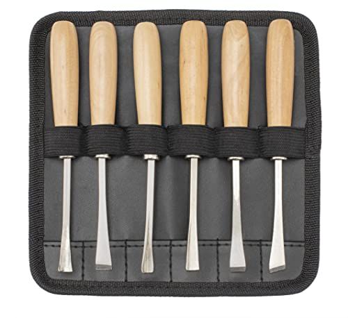 Glorex 6 3802 847 - Snijgereedschapsset - 6 snijmessen - Draagbare tas