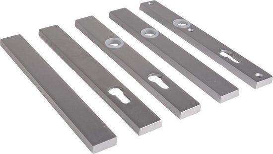 Ami Smalschild - blind - 245x30x10mm - M5/R6,5 - aluminium F-1