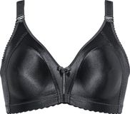 Naturana Minimizer bh met glanzend patroon 5063 Zwart 80F