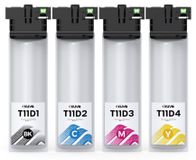 OEM Epson T11D printerpatronen (4-pack) voor Epson Workforce Pro WF-C5390DN/DW