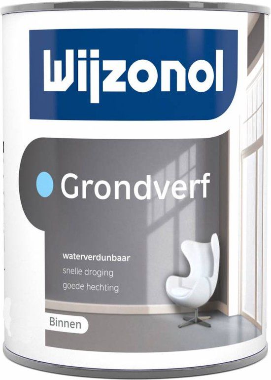 Wijzonol Int grondverf aq wit 0.5l