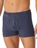 SCHIESSER 95/5 boxer (1-pack) - heren short biologisch katoen gestreept meerkleurig