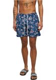 Urban Classics Zwemshorts marine / rosa