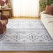 Safavieh Boho tapijt, machinewasbaar en antislip, Arizona Collection, ivoor en zwart, 240 x 300 cm