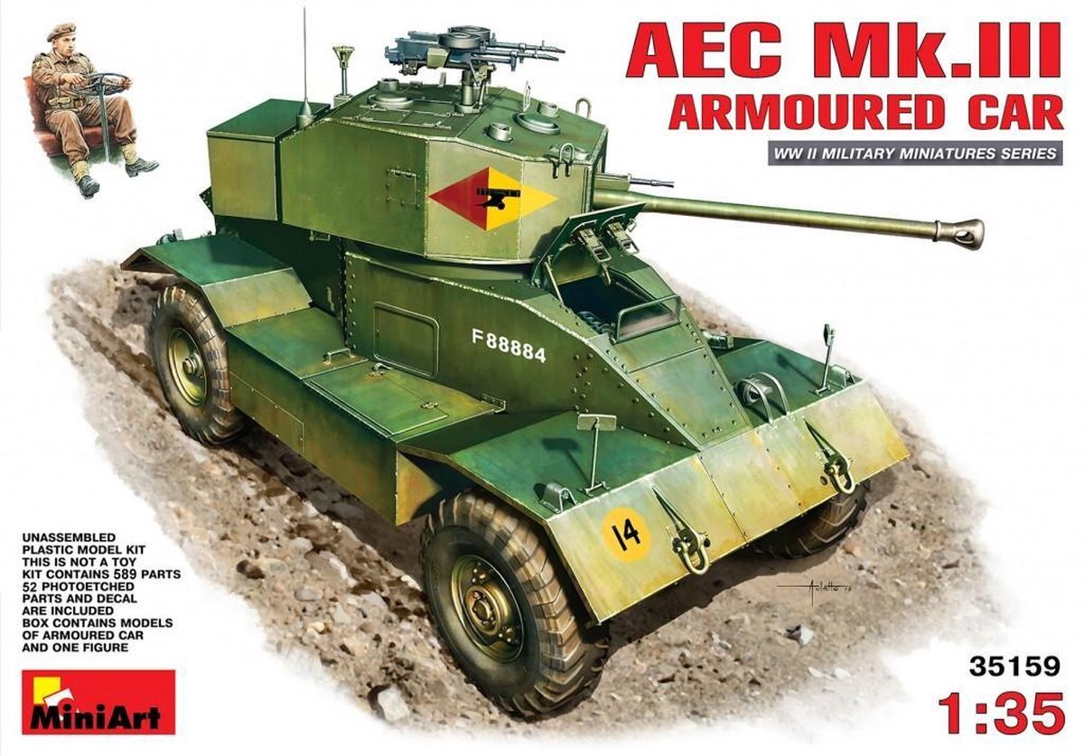 MiniArt 35159 - AEC Mk 3 Armoured Auto