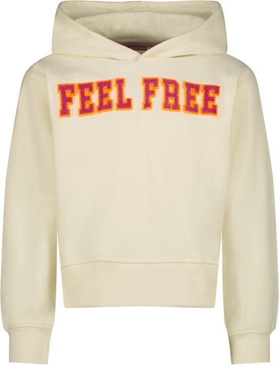 Vingino Nadien Meisjes Trui - Off white - Maat 128 - Katoen - Lente/Zomer 2024