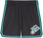 Mitchell & Ness Korte trui met San Antonio Spurs logo - Zwart - XL