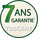 EDA Toscane Pot de fleurs Carré Bleu 62L 39x39x65cm