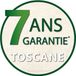 EDA Toscane Pot de fleurs Carré Bleu 62L 39x39x65cm