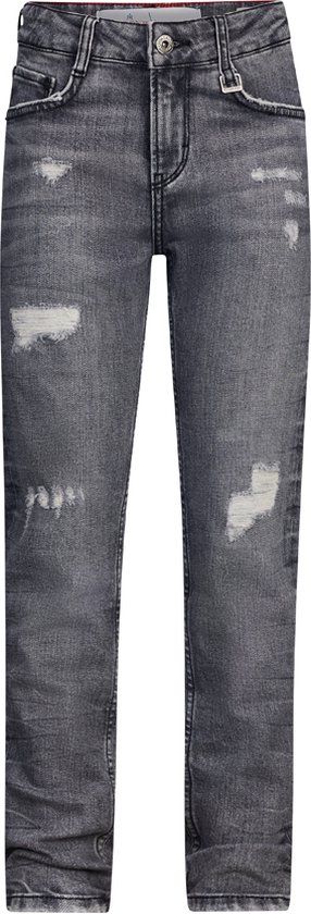 Retour Jeans Wulf Tapered Medium Grey Jongens Jeans - Maat 170