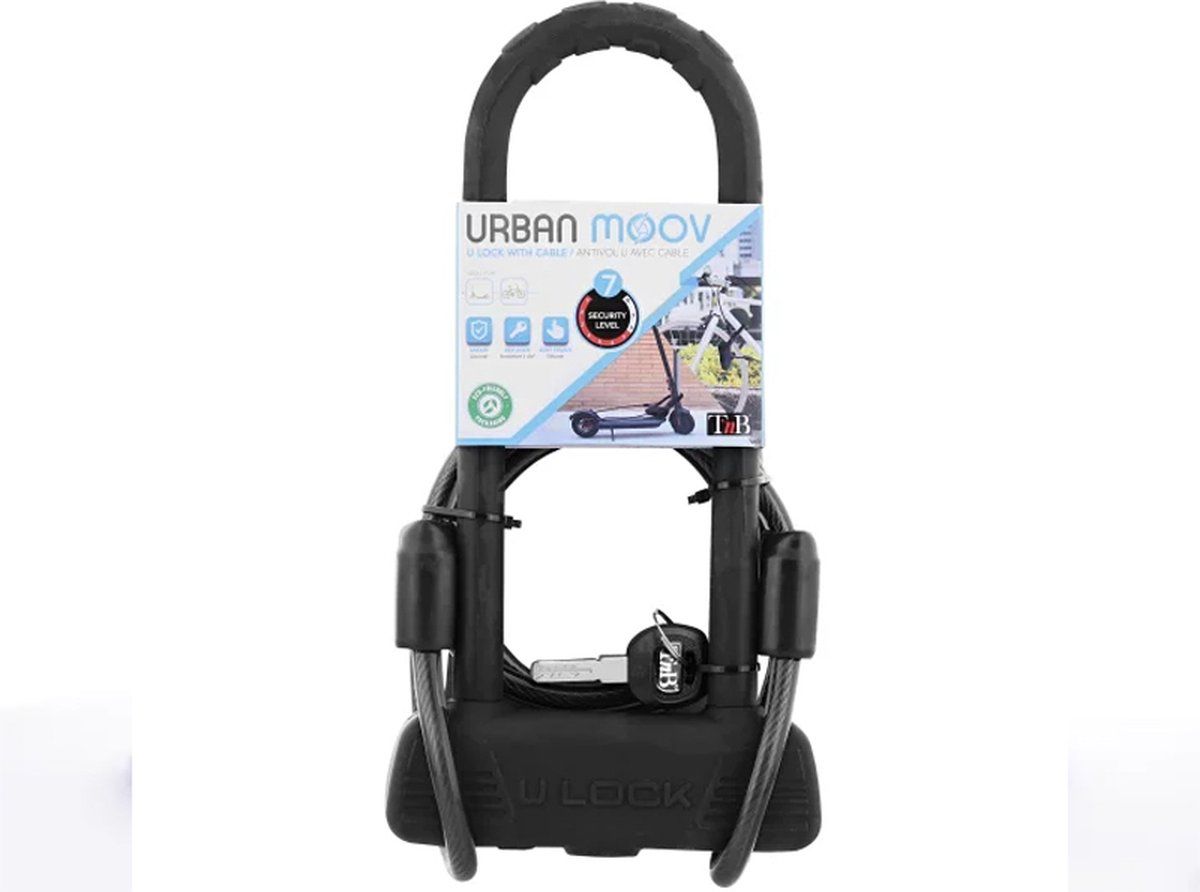 T'nB Umulock XXL fietsslot - zwart