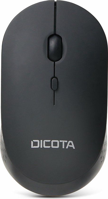 Dicota SILENT V2 Draadloze optische muis 1600 dpi Zwart