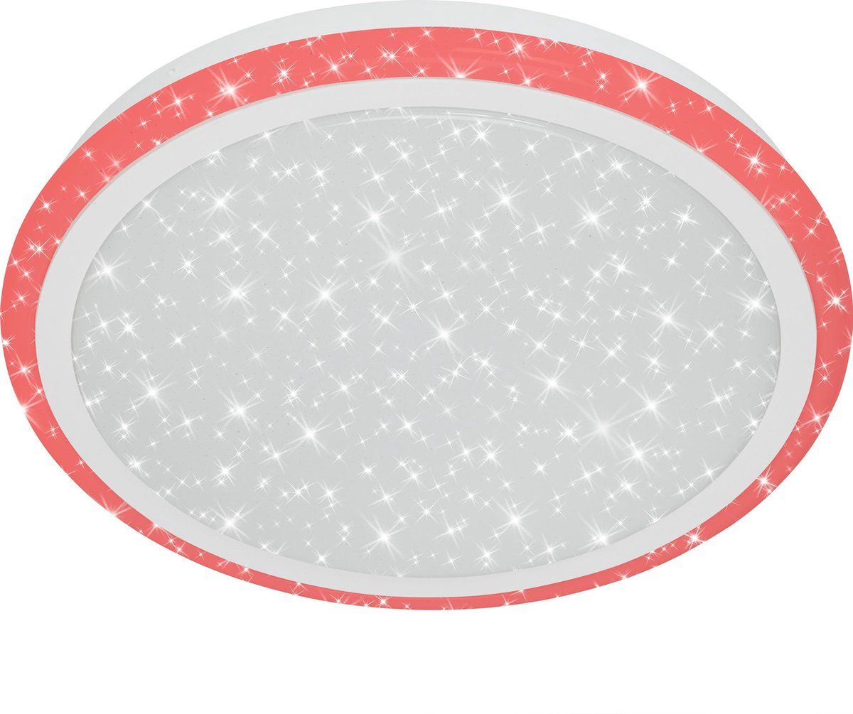 Briloner Leuchten EDGE Plafondlamp - Plafonnier - Wit - LED - 24W - incl. afstandsbediening