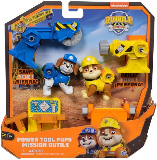 Spin Master Rubble & Crew Power Tool Pups multicolor