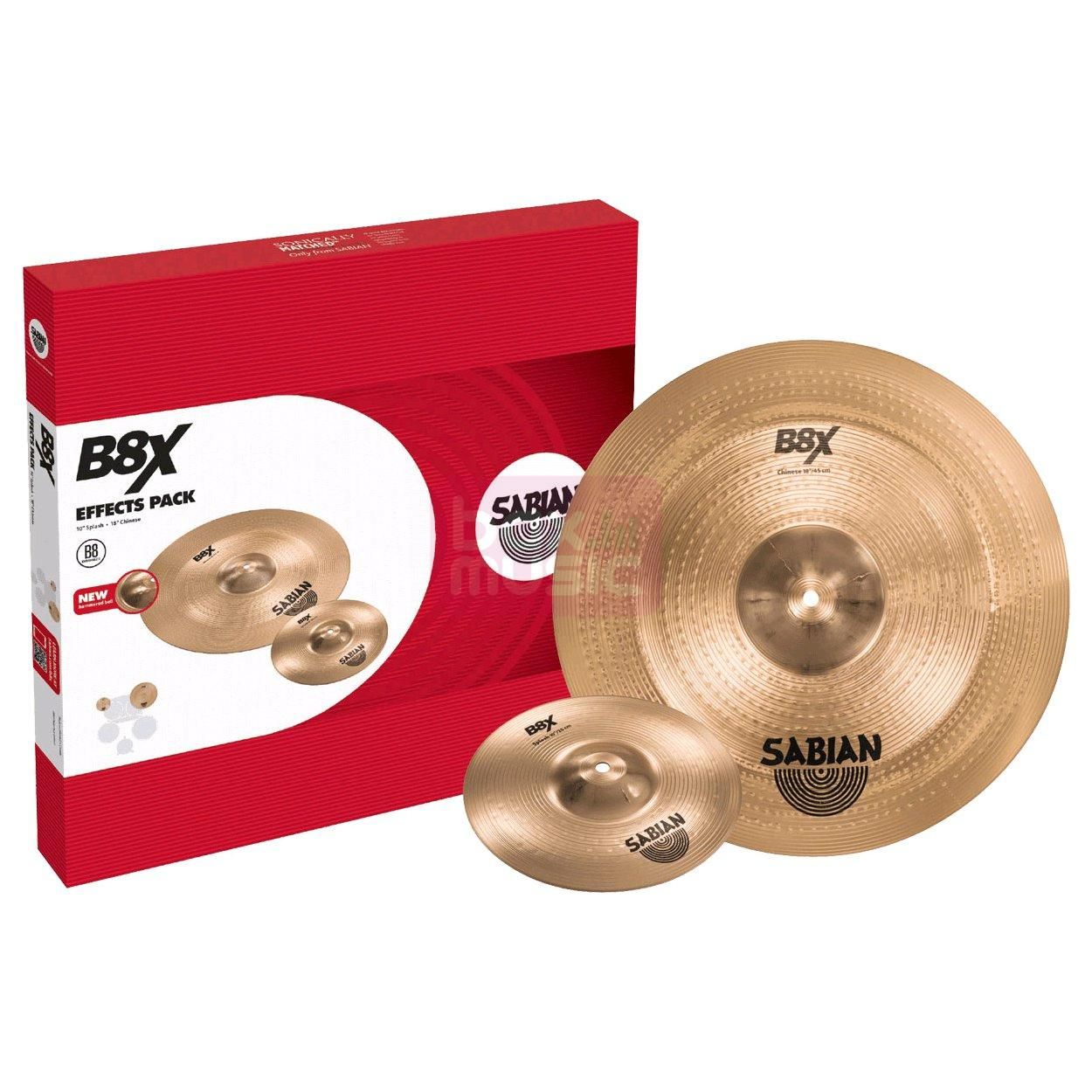 Sabian B8X Effects Pack Cymbal Set