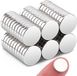 Unyqoos® Set van 60 krachtige ronde neodymium magneten