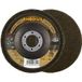 Rhodius 305298 Rhodius VKSG WS, 2 stuks disque compact non-tissé 115 x 22,23 mm, droit, 4S-medium, Topline, Made in Germany, pour acier inoxydable, acier