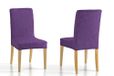 Martina Home Stoelhoes voor rugleuning Respaldo, donkerpaars