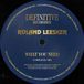 What Roland Leesker - What You Need