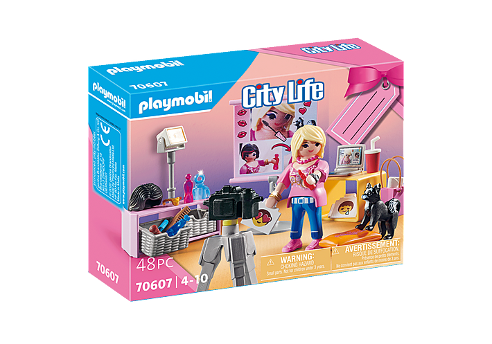 Playmobil City Life 70607 Gift Set Social Media Ster - 4+ jaar