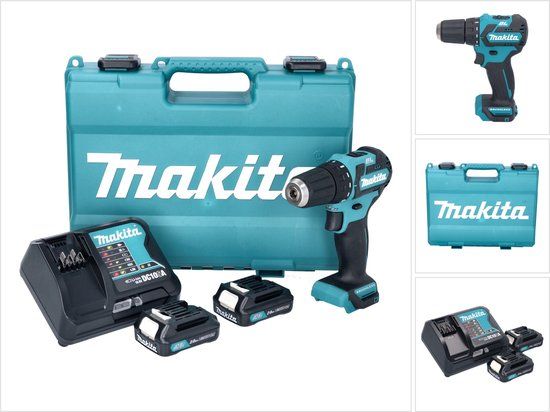 Makita DF332DSAE 10.8V Li-Ion Accu Boor-/Schroefmachine | Koolborstelloos