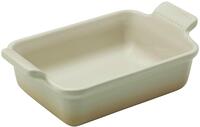 Le Creuset ovenschaal Meringue 19x14 cm 1,1l rechthoekig