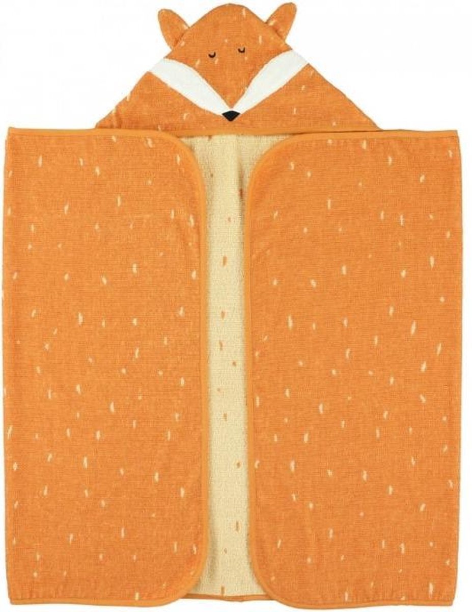 TRIXIE Plaids Hooded towel , 70x130cm - Mr. Fox Oranje oranje