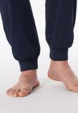 SCHIESSER Herenpyjamaset lang met boorden, Nachtblauw 182194, 26