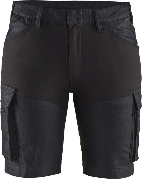 Blåkläder Dames service short stretch 7137-1147 - Marineblauw/Zwart - C50