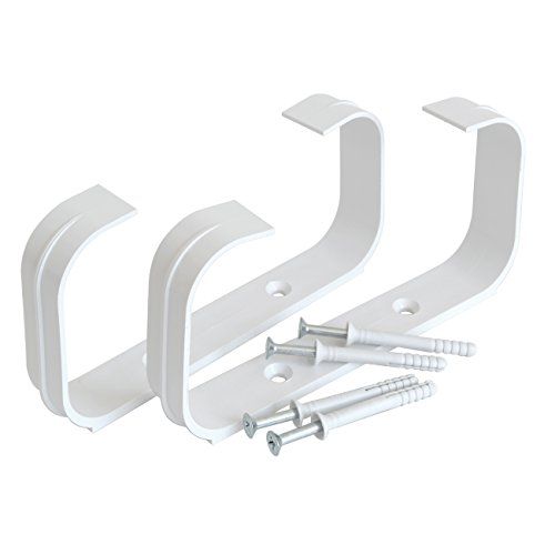 La Ventilazione STV2157B Nr. 2 buisklemmen met schroeven en pluggen voor rechthoekige buis, 150 x 70 mm