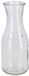 Merkloos Glazen water karaf - 0,5 liter - Transparant