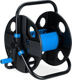 Merkloos Relaxdays Tuinslanghaspel - 30 m slang - 1/2" - Zwart/Blauw