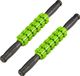Merkloos 2 x massageroller - trigger point massage - massage stick - handvatten - fitness