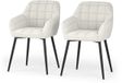 Vicco Relio Eetkamerstoel – Set van 2 Beige