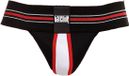 Barcode Berlin Jockstrap Denis Noir Blanc - Taille XL