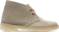Clarks Desert Boots Beige Leer Vrouwen Maat 41