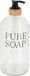 Tendance Zeeppompje - 1L - glas / bamboe - rond - pure soap - vrijstaand