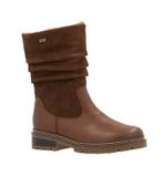 Remonte Bruine Leren Dames Laarzen - Bruin - 42