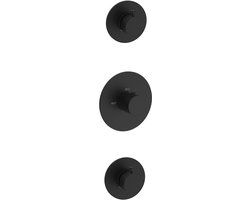 Wiesbaden Dreams Thermostatische Douchekraan - Mat Zwart