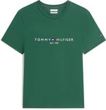Tommy Hilfiger Heren T-shirt XL Katoen Groen