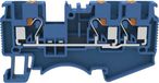 Degson DS4-TW-01P-12-00A(H) Klem Push-In-klem Blauw 1 stuk(s)
