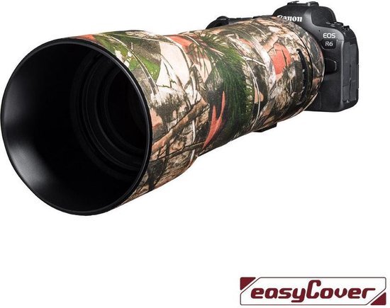 easyCover Lensbescherming Forest Camouflage voor Canon RF 800