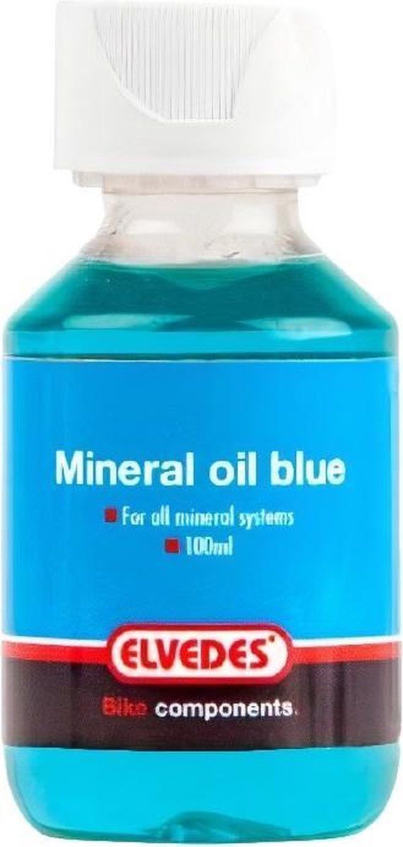 Elvedes mineraalolie (alle mineraalsystemen) 1000ml blauw