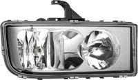 HELLA Rechter koplamp, 24V, H7/H1 halogeen, voor MERCEDES-BENZ AXOR