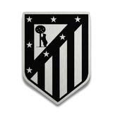 Officieel Licensed Décor Atlético de Madrid (39.6 x 50 cm) 3 mm Brushed Aluminium Composite Plate