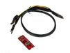 KALEA-INFORMATIQUE OCULINK SFF-8612 naar M2 PCIe M Key 4 Lane Adapter Converter. SFF-8611 naar SFF-8639 kabel, voor NVMe SSD's